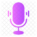 Microphone Voice Recording Electronics Icon