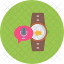 Mic Device Hand Watch Icon