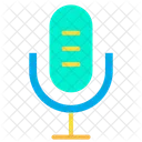 Mic Mike Communication Device Icon