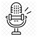 Microphone Karaoke Recording Icon