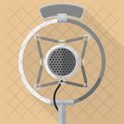 Download Free Vintage Microphone Icon Of Flat Style Available In Svg Png Eps Ai Icon Fonts