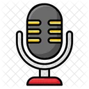 Singing Mic Microphone Media Icon