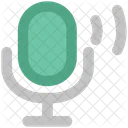 Microphone Waves Mic Icon