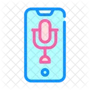 Dictaphone Phone Color Icon