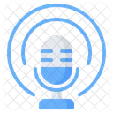 Microphone Podcast Radio Icon