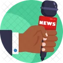 News Broadcasting Icon