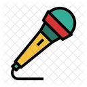 Microphone Sing Voice Recording Icon