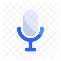 Microphone Icon - Download in Flat Style