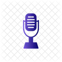 Microphone Shopping Audio Icon
