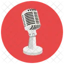 Vintage Microphone Mic Icon