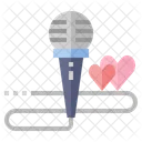 Microphone Love Songs Wedding Icon