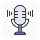 Microphone Sound Recording Icon