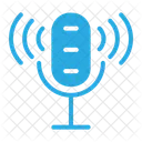 Microphone Voice Speak Icon