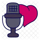 Microphone Love Podcast Icon