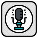 Microphone Record Sing Icon