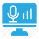 Microphone Monitor Interface Icon