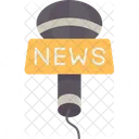 Microphone News Interview Icon