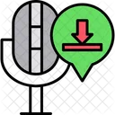 Microphone Audio Recording Icon