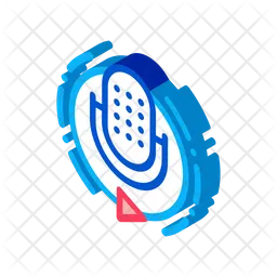Microphone Broadcasting  Icon