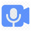 Microphone camera  Icon