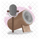 Microphone et haut-parleur  Icon