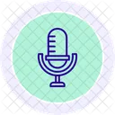 Microphone Line Icon Icon