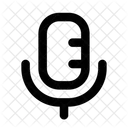 Micro Enregistrement Voix Icône
