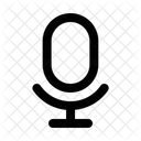 Microphone Radio Voice Recording Icône