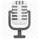 Microphone Media Singing アイコン