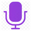 Microphone Voice Recording Electronics Icon
