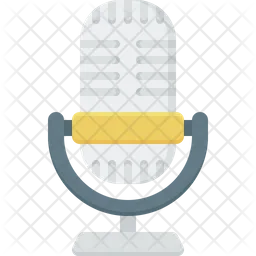 Microphone Lines  Icon