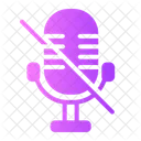 Microphone Mute  Icon
