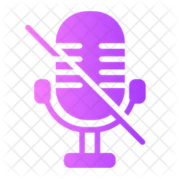 Microphone Mute  Icon