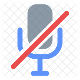 Microphone off  Icon