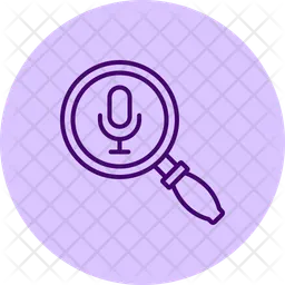 Microphone search  Icon