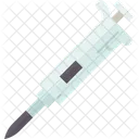 Micropipette Droplet Laboratory Icon