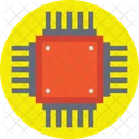 Microprocesador Microchip Circuito Icono