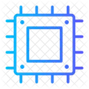 Microprocesador Chip Cpu Icono