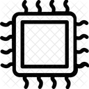 Processeur Puce Microprocesseur Icône