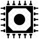 Microprocesseur Puce Electronique Circuit Imprime Icône