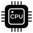 Microprocesseur Puce Electronique Circuit Integre Icône