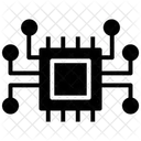 Microprocesseur Puce Electronique Circuit Imprime Icon