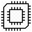 Microprocesseur Puce Electronique Circuit Imprime Icône