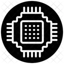 Microprocesseur Puce Electronique Circuit Imprime Icône