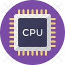 Microprocessor Microchip Circuit Icon