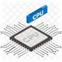 Computer Processor Cpu Chip Computer Chip Icon