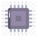Microprocessor Chip Cpu Icon