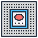 Microprocessor Integrated Circuit Icon