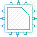 Microchip Chip Processor Icon