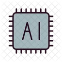 Microprocessor Processor Chip Microchip Icon